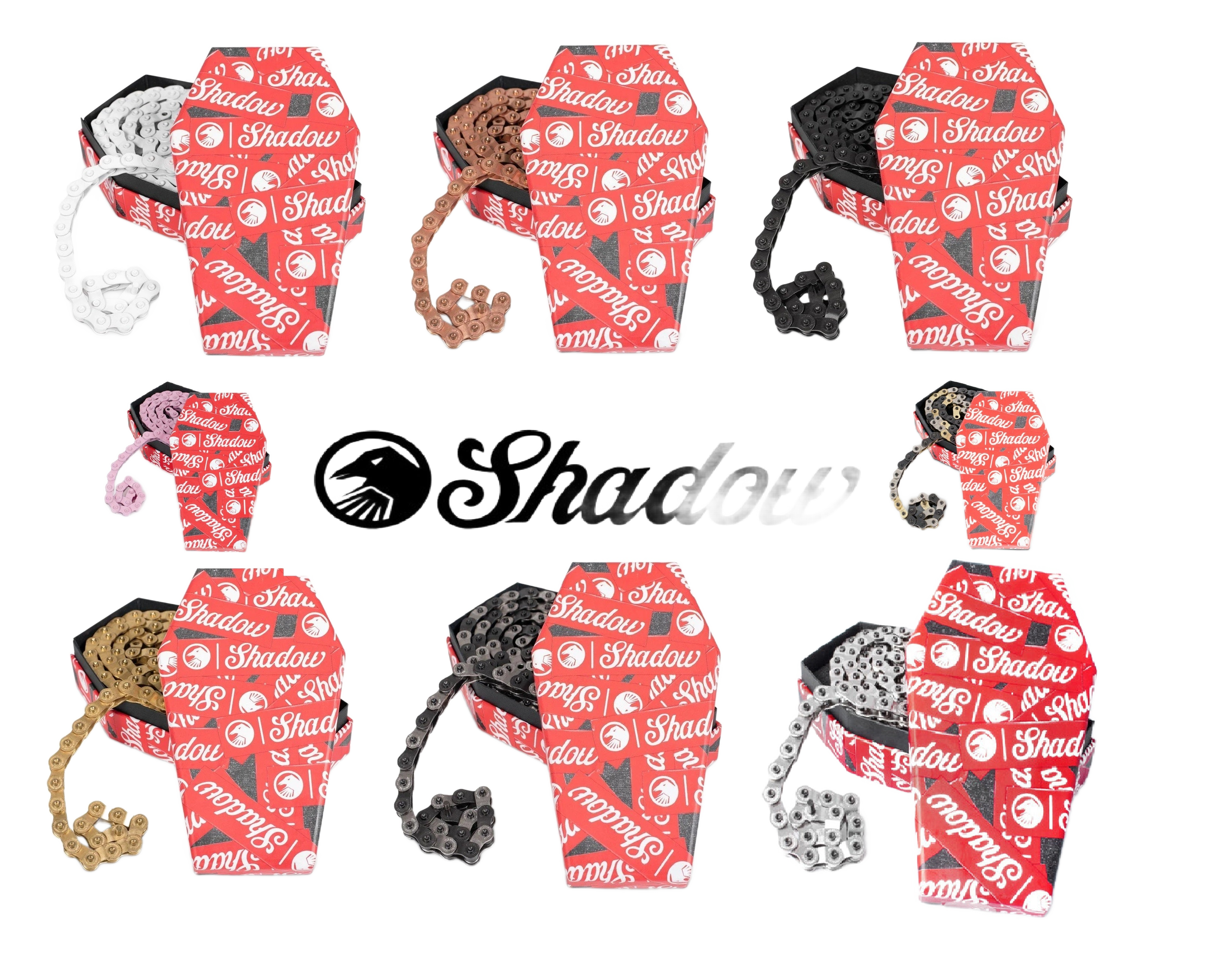 The Shadow Conspiracy -  Shadow Interlock V2 Halflink BMX Kette 1/2 x 1/8 - bikers-base.myshopify.com